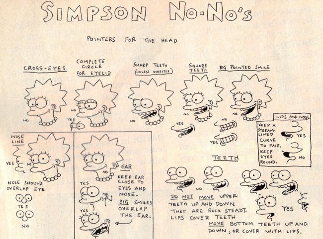 Simpsons No-No's